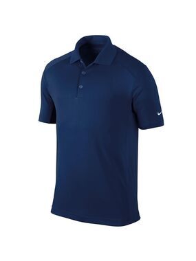 NIKE GOLF DRI-FIT POLO NAVY MENS SZ SMALL NWT "STEIFEL" LOGO ON ONE SLEEVE